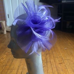 Purple head piece / headband